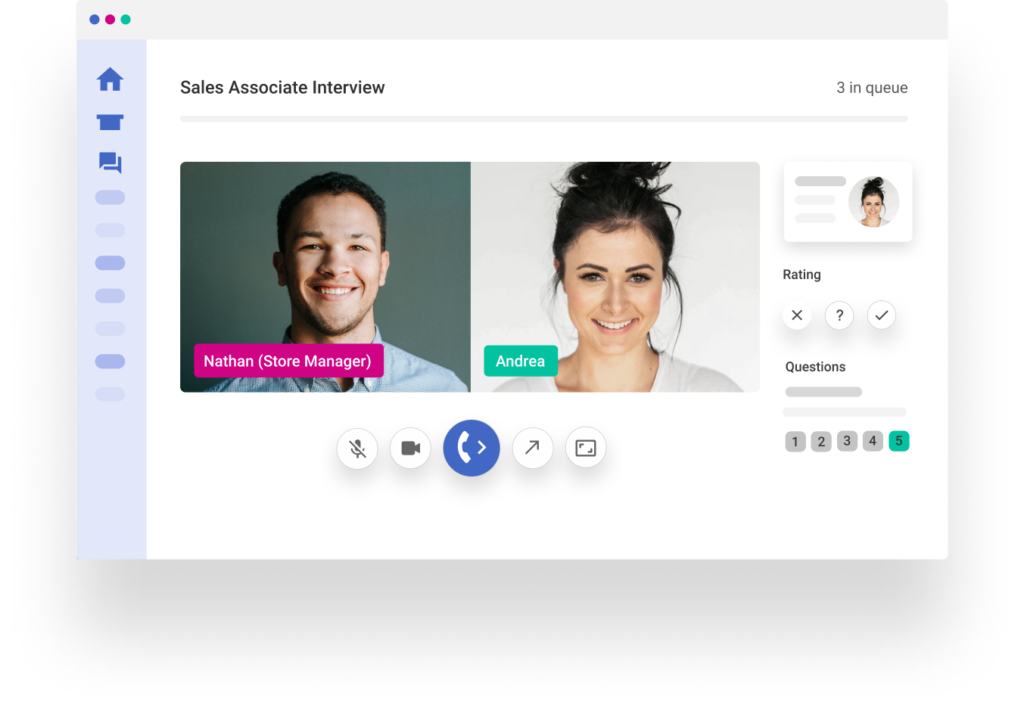 Hellohire Speed Interviewing Platform