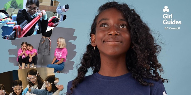 girl guide collage of girls working together